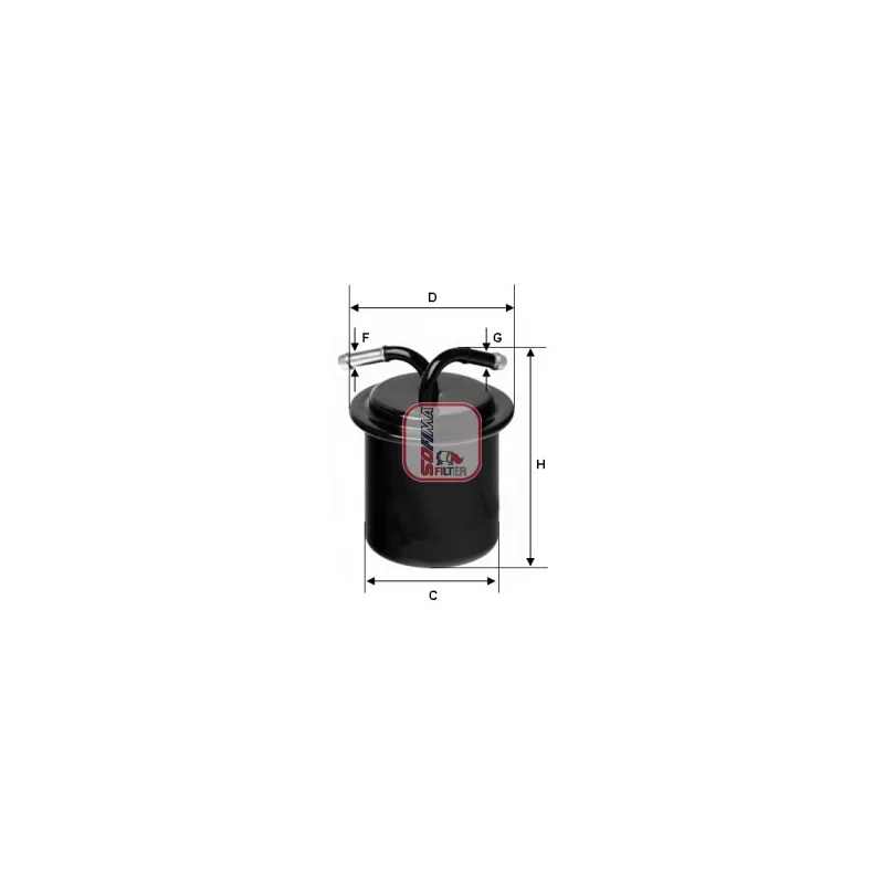 Filtre à carburant SOFIMA S 1541 B