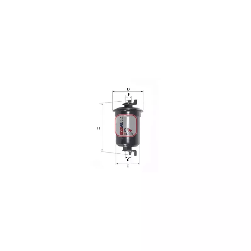 Filtre à carburant SOFIMA S 1547 B