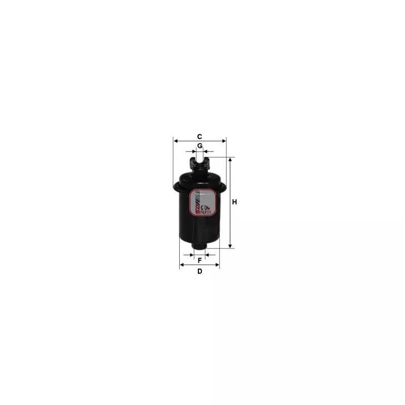 Filtre à carburant SOFIMA S 1551 B