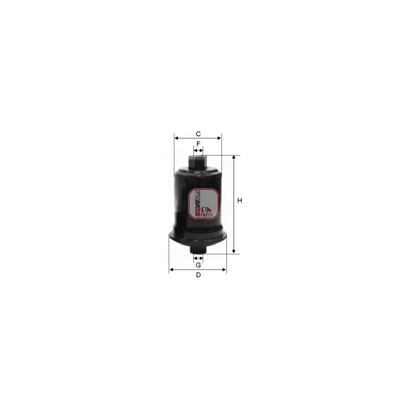 Filtre à carburant SOFIMA S 1556 B