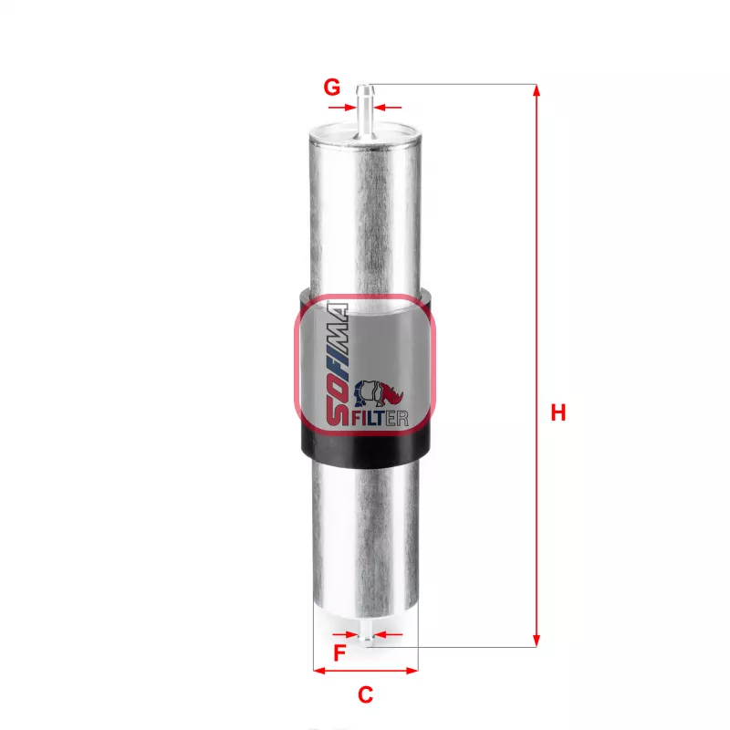 Filtre à carburant SOFIMA S 1569 B