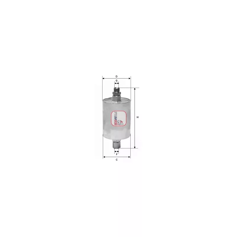 Filtre à carburant SOFIMA S 1575 B