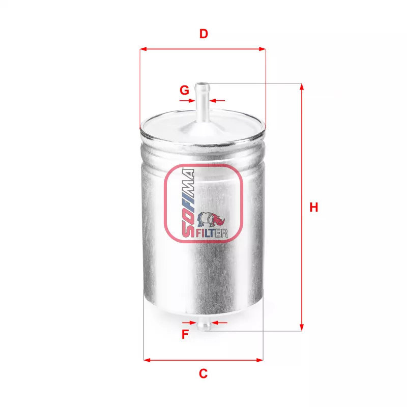 Filtre à carburant SOFIMA S 1583 B