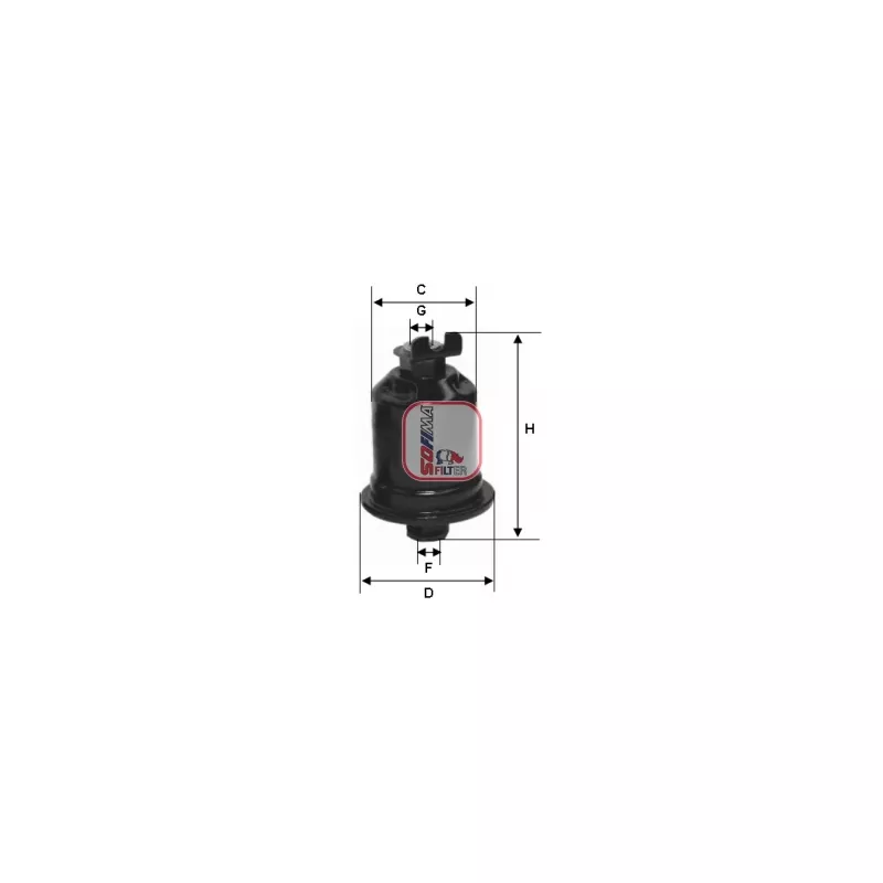 Filtre à carburant SOFIMA S 1592 B