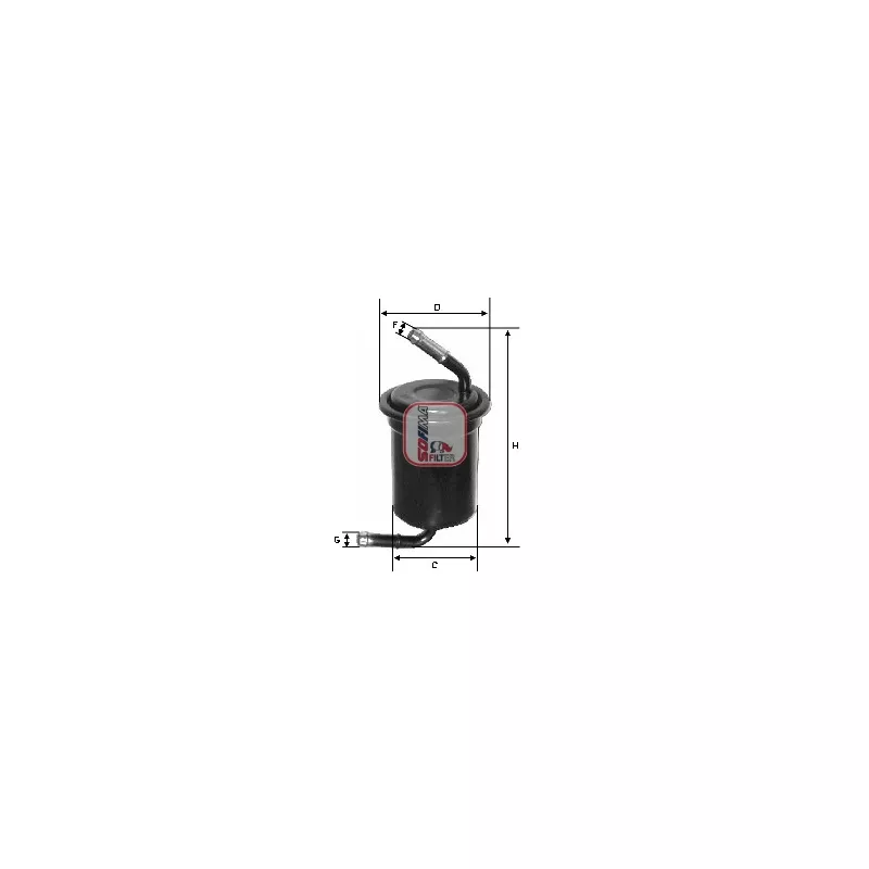 Filtre à carburant SOFIMA S 1664 B