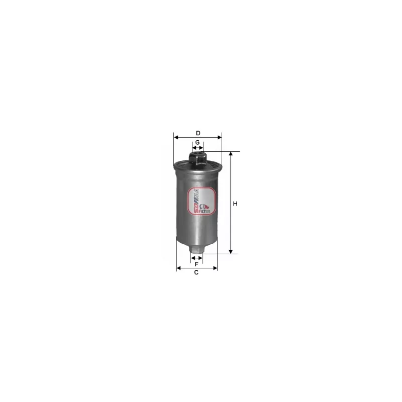 Filtre à carburant SOFIMA S 1699 B