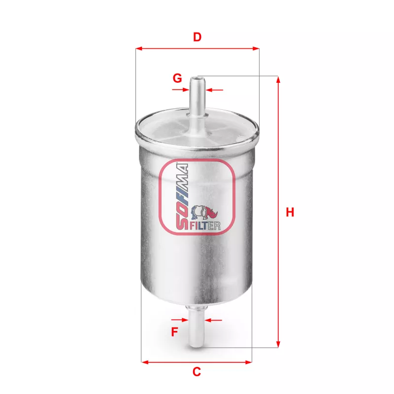 Filtre à carburant SOFIMA S 1710 B