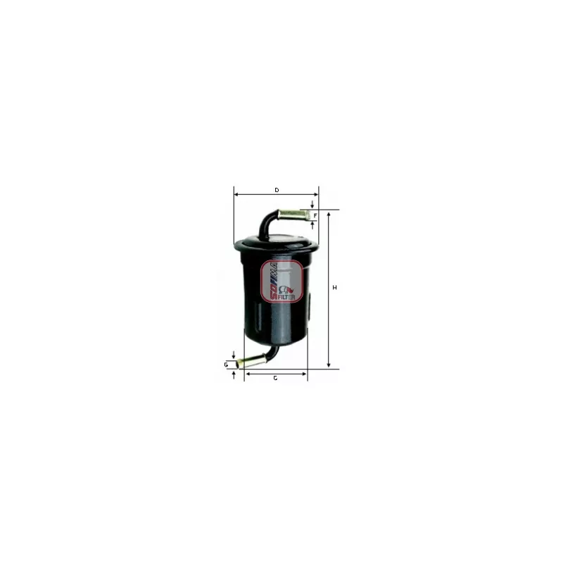 Filtre à carburant SOFIMA S 1715 B