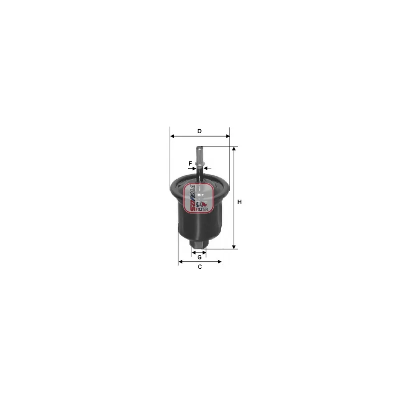 Filtre à carburant SOFIMA S 1731 B
