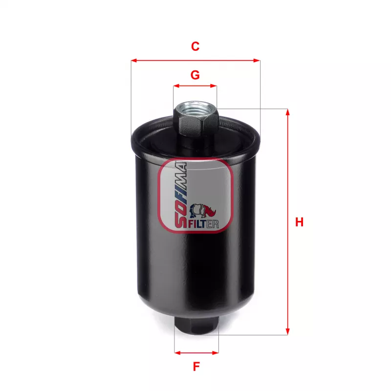 Filtre à carburant SOFIMA S 1741 B