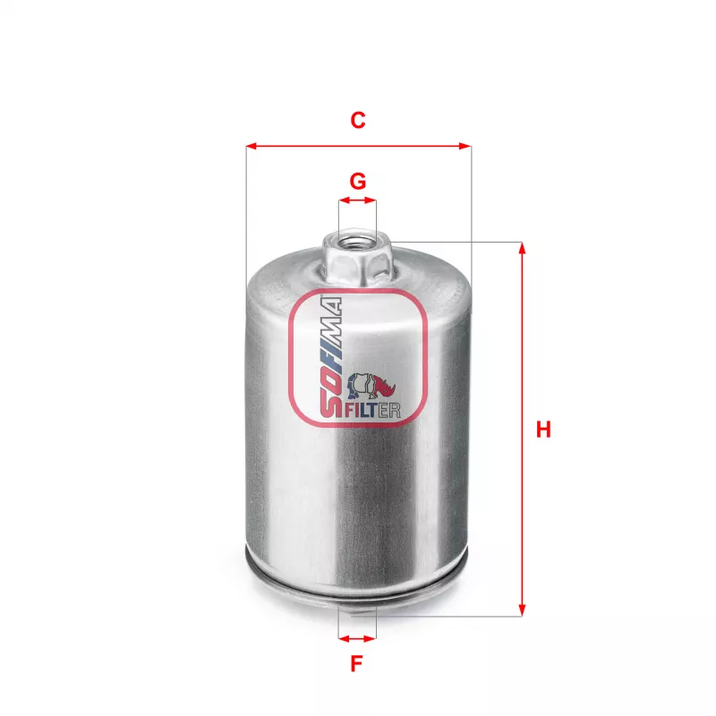 Filtre à carburant SOFIMA S 1748 B