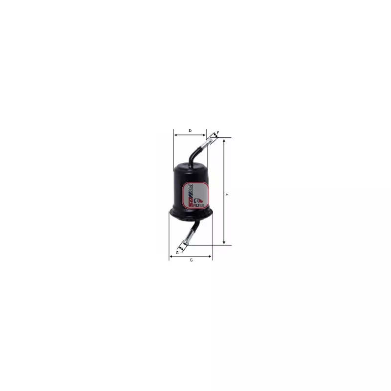 Filtre à carburant SOFIMA S 1764 B