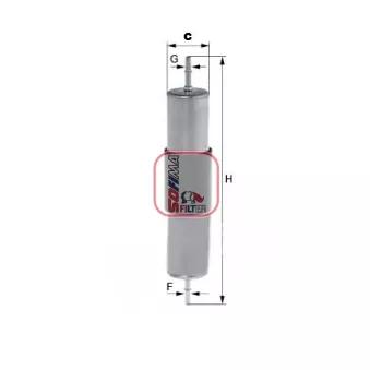 Filtre à carburant SOFIMA S 1768 B