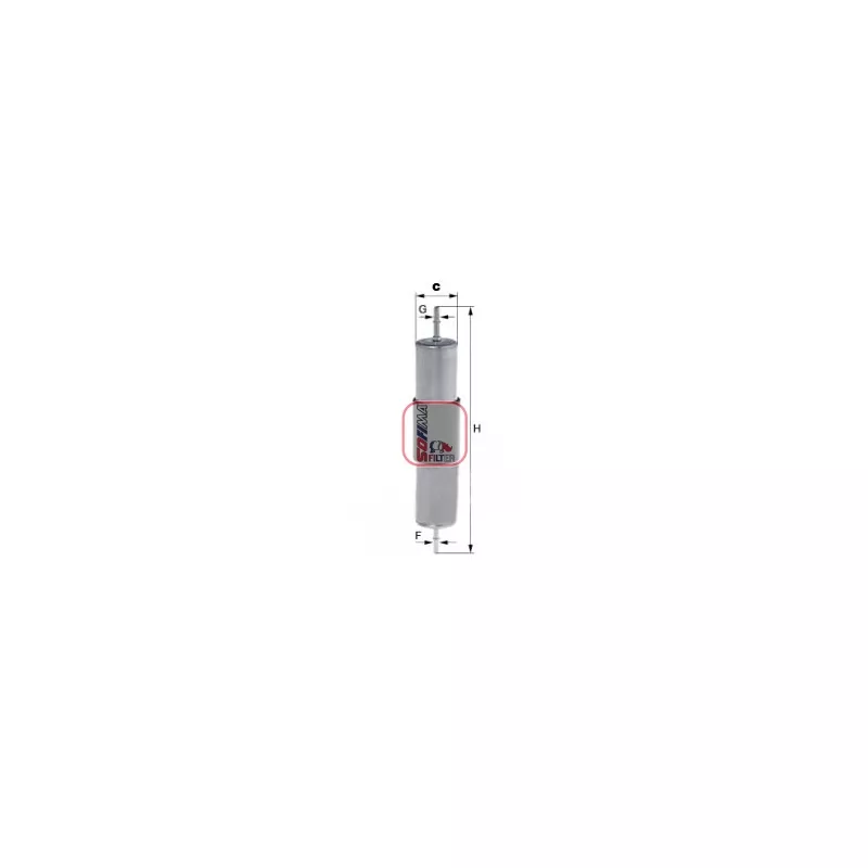 Filtre à carburant SOFIMA S 1768 B