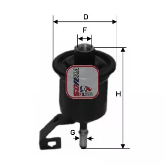 Filtre à carburant SOFIMA S 1776 B