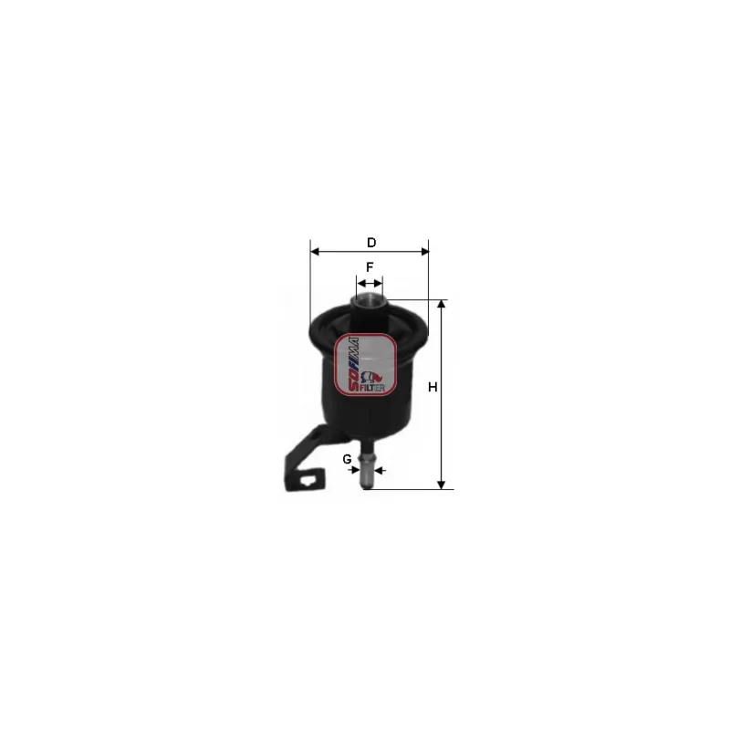 Filtre à carburant SOFIMA S 1776 B