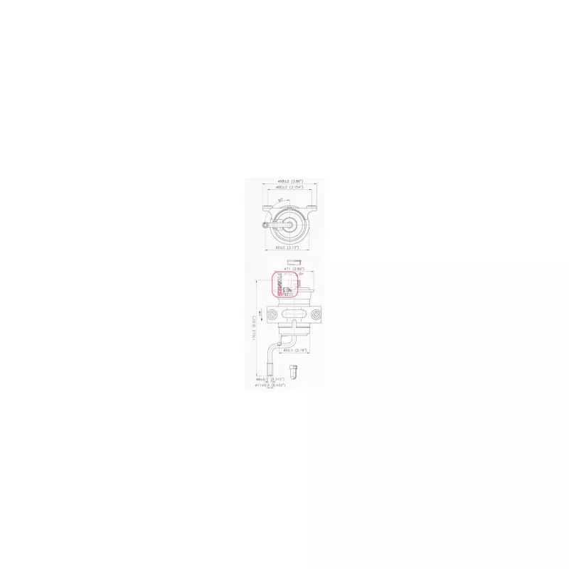 Filtre à carburant SOFIMA S 1802 B