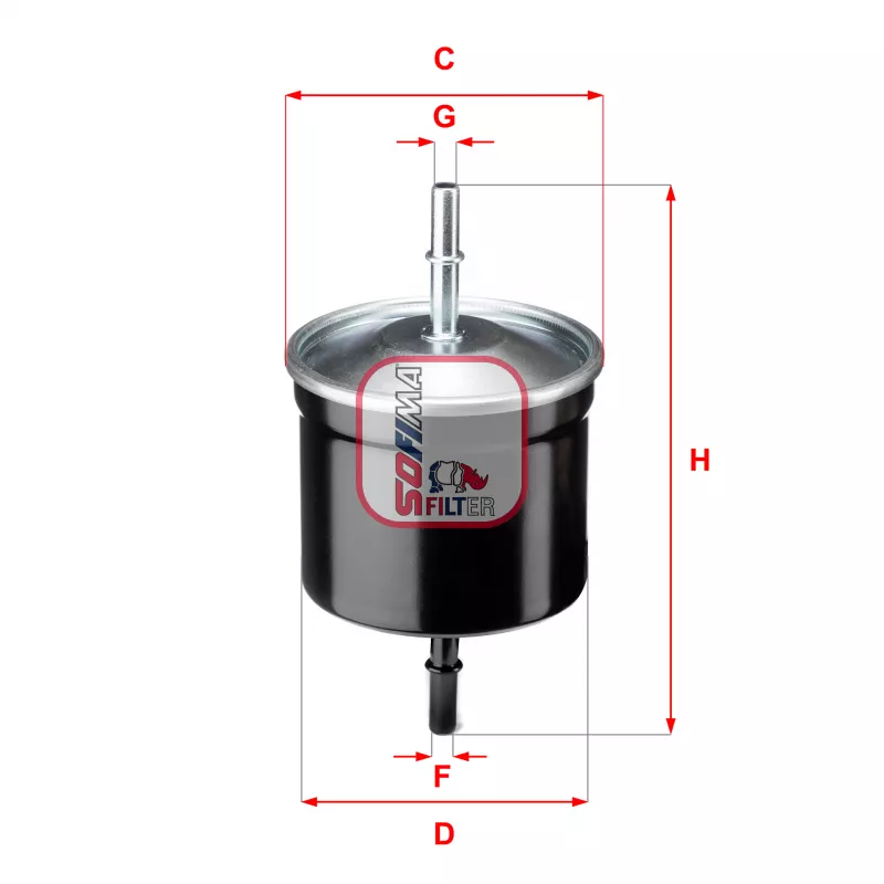 Filtre à carburant SOFIMA S 1811 B