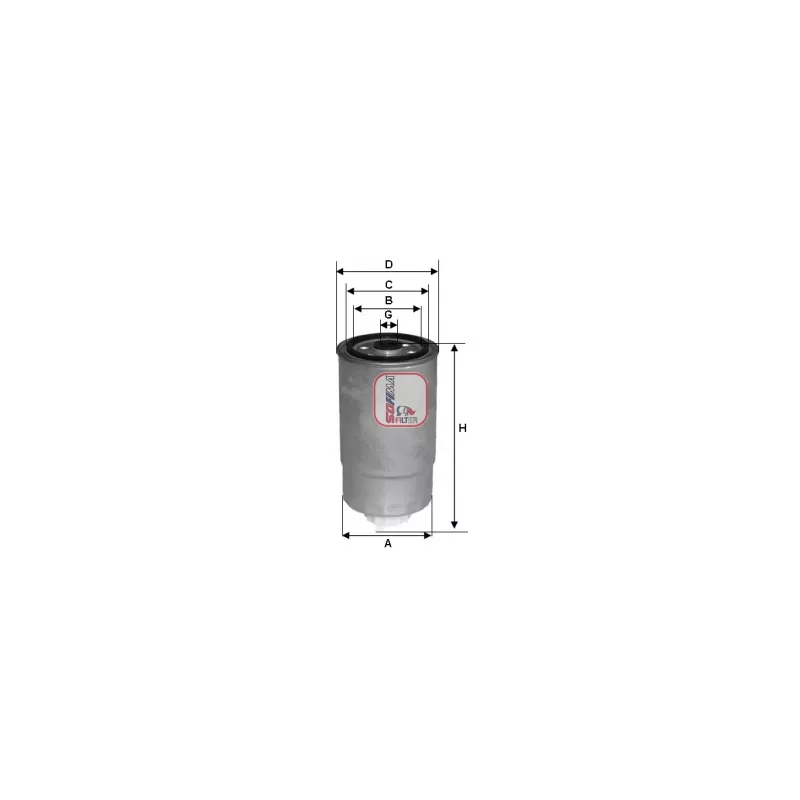 Filtre à carburant SOFIMA S 1812 NR