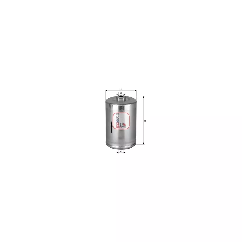 Filtre à carburant SOFIMA S 1814 B