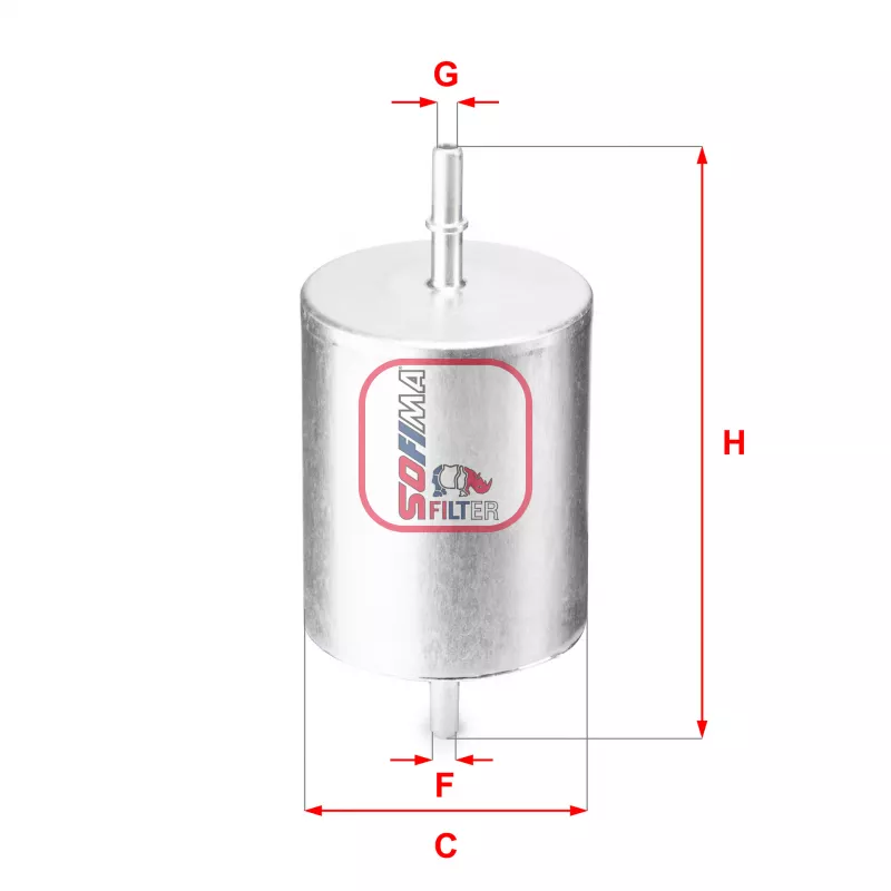 Filtre à carburant SOFIMA S 1817 B