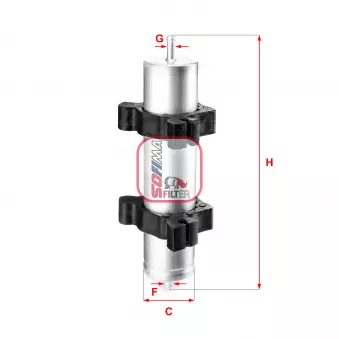 Filtre à carburant SOFIMA S 1824 B