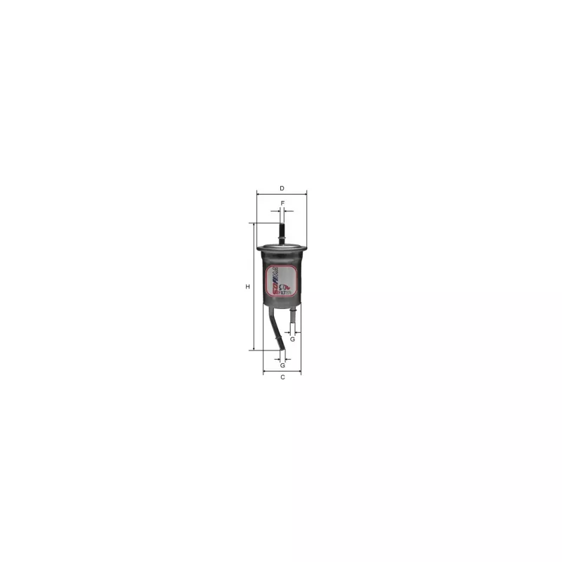 Filtre à carburant SOFIMA S 1828 B