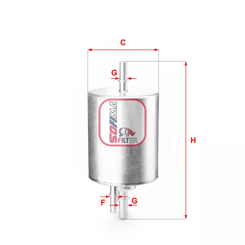 Filtre à carburant SOFIMA S 1830 B