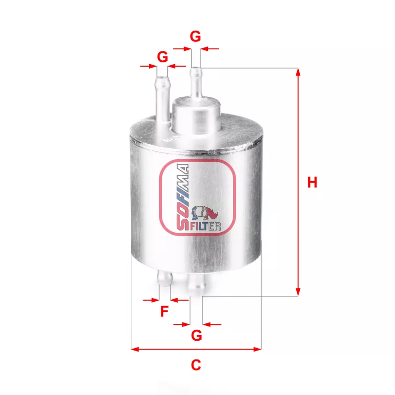 Filtre à carburant SOFIMA S 1834 B