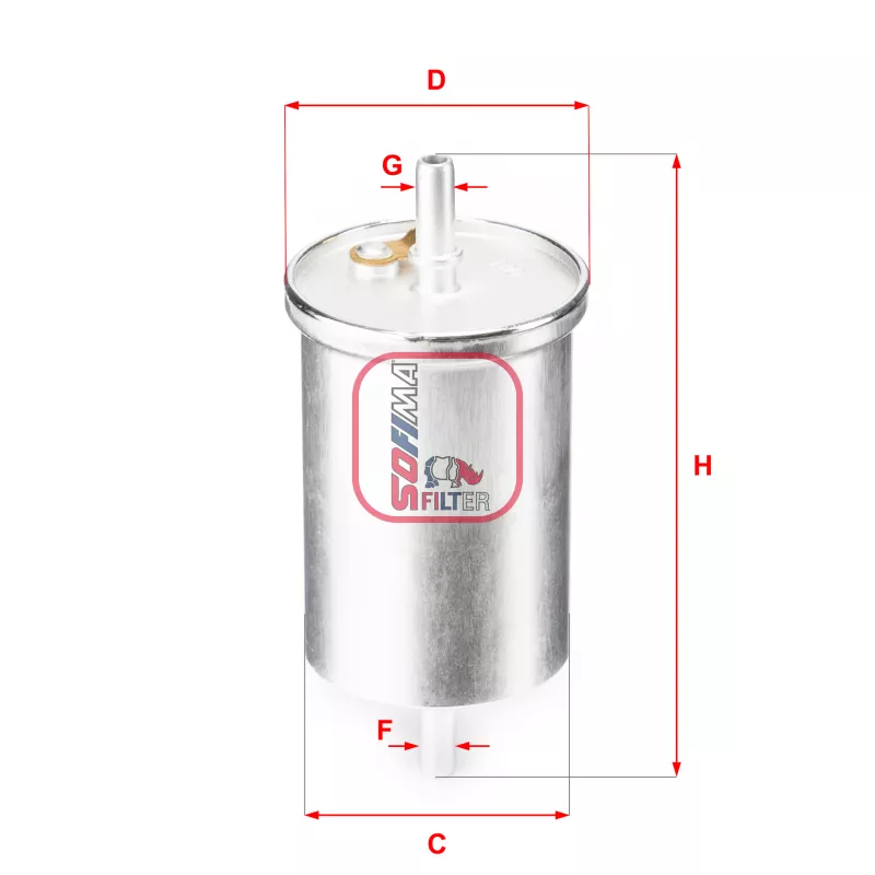 Filtre à carburant SOFIMA S 1835 B