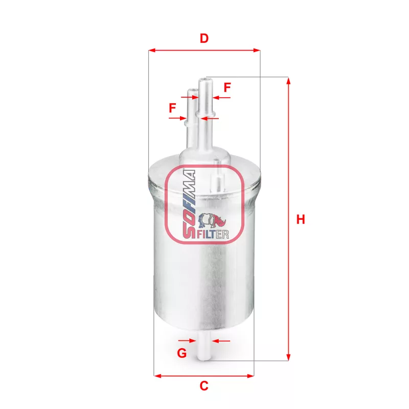 Filtre à carburant SOFIMA S 1840 B