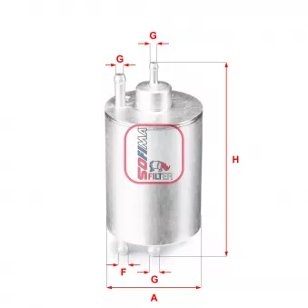 Filtre à carburant SOFIMA S 1841 B