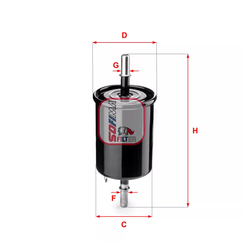 Filtre à carburant SOFIMA S 1843 B