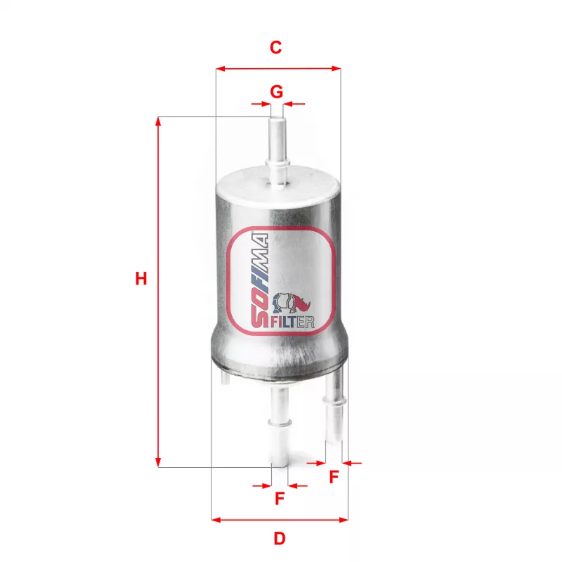 Filtre à carburant SOFIMA S 1845 B