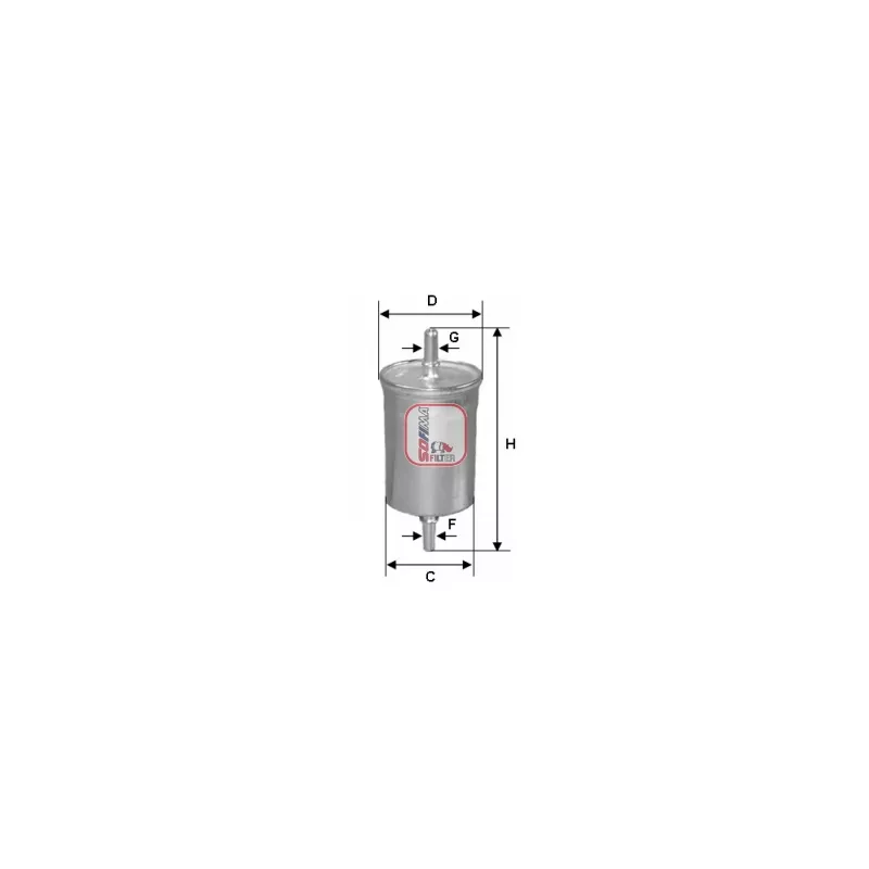 Filtre à carburant SOFIMA S 1848 B