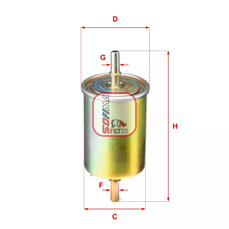 Filtre à carburant SOFIMA S 1850 B