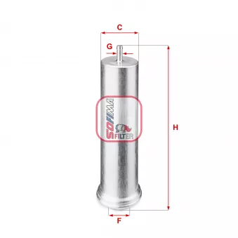 Filtre à carburant SOFIMA S 1851 B