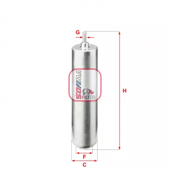 Filtre à carburant SOFIMA S 1852 B