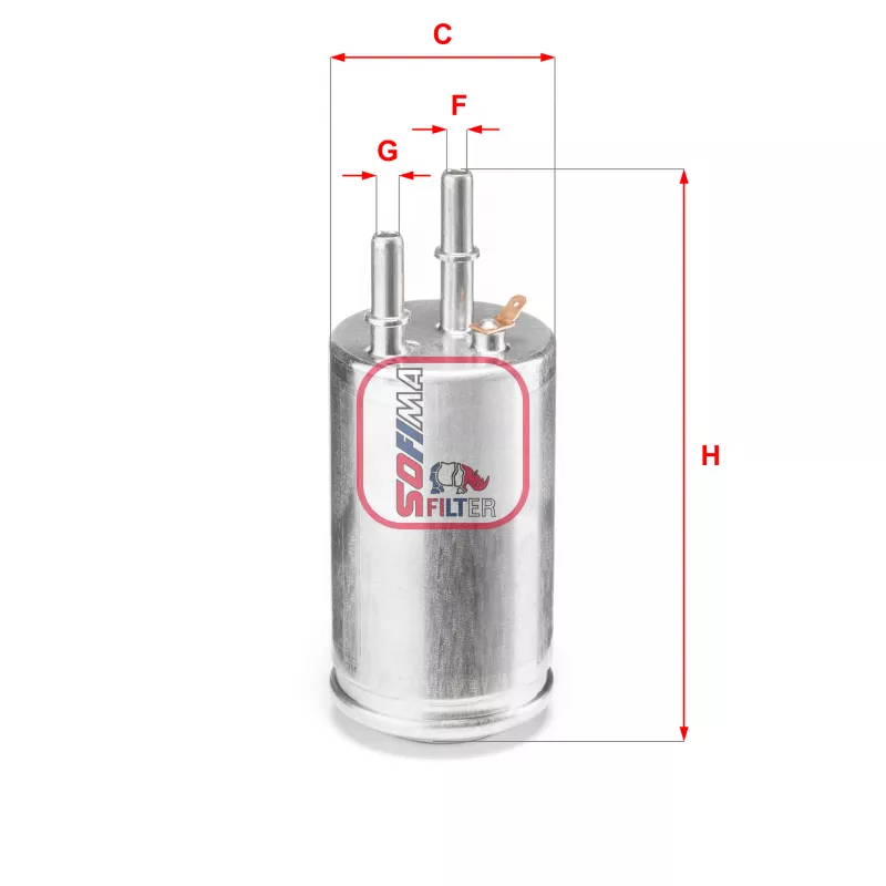 Filtre à carburant SOFIMA S 1951 B