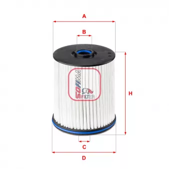 Filtre à carburant SOFIMA S 1E2X NE