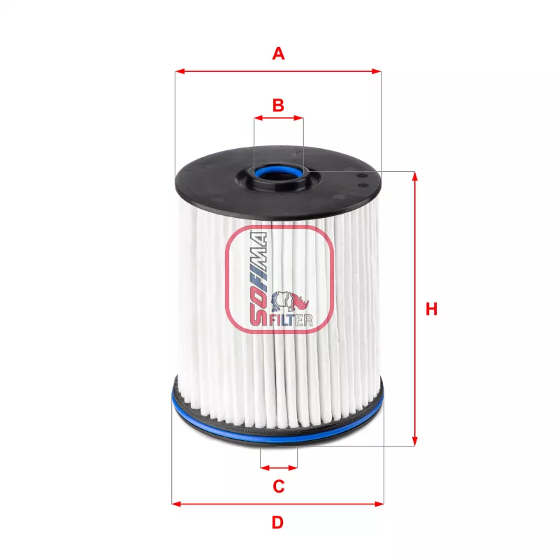 Filtre à carburant SOFIMA S 1E2X NE