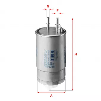 Filtre à carburant SOFIMA S 1ONE NR