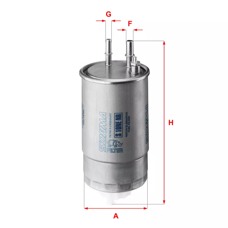 Filtre à carburant SOFIMA S 1ONE NR