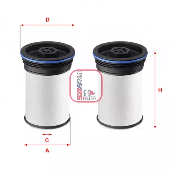 Filtre à carburant SOFIMA S 2042 NE