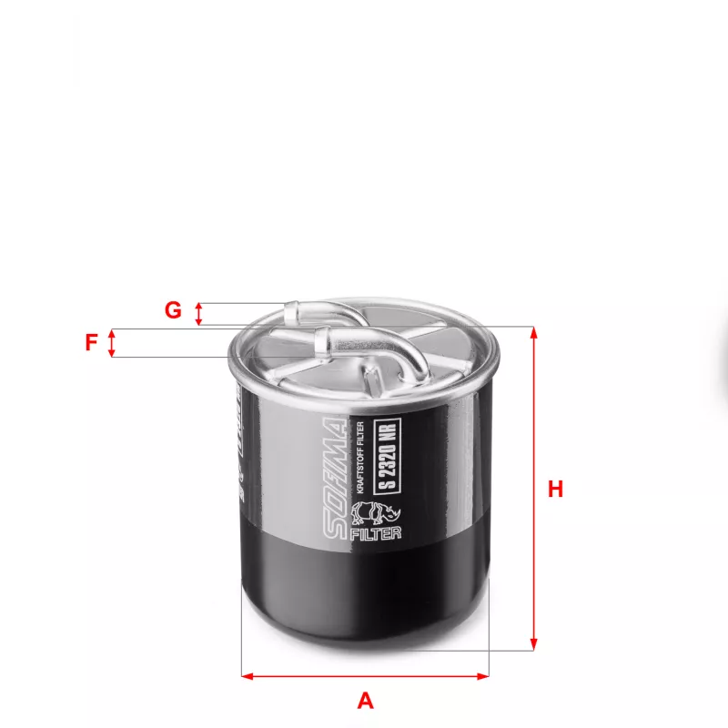 Filtre à carburant SOFIMA S 2320 NR