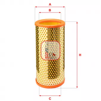 Filtre à air SOFIMA S 2620 A