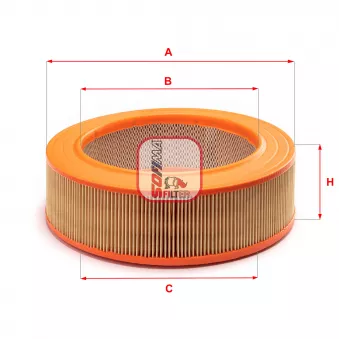 Filtre à air SOFIMA S 2810 A