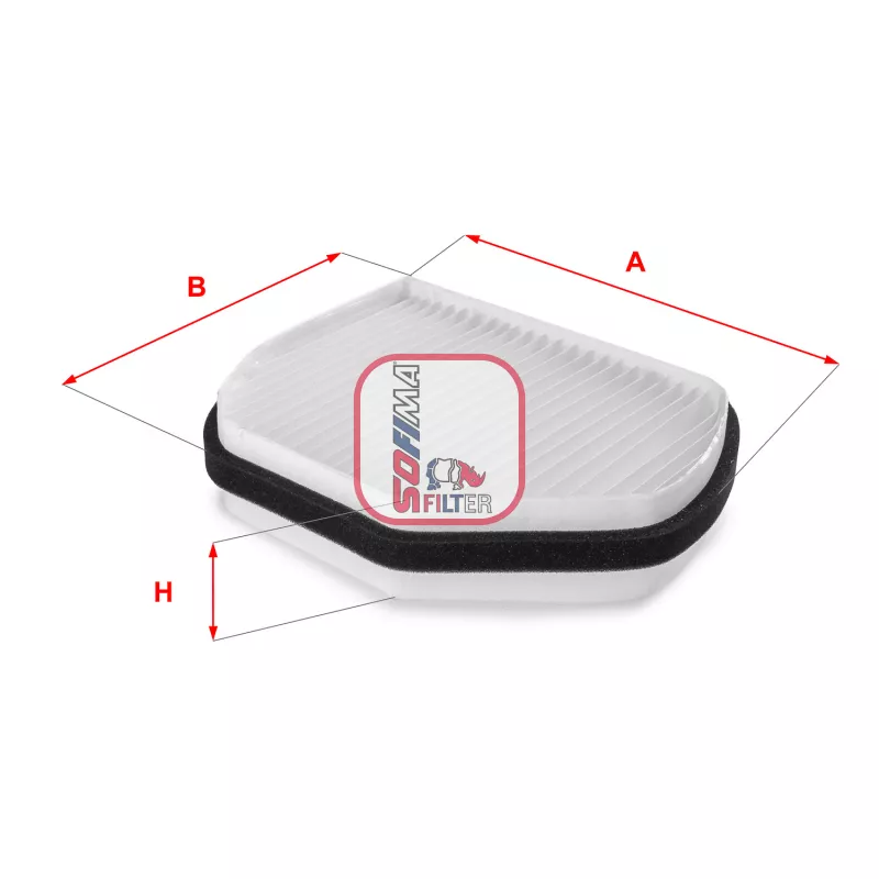 Filtre, air de l'habitacle SOFIMA S 3007 C