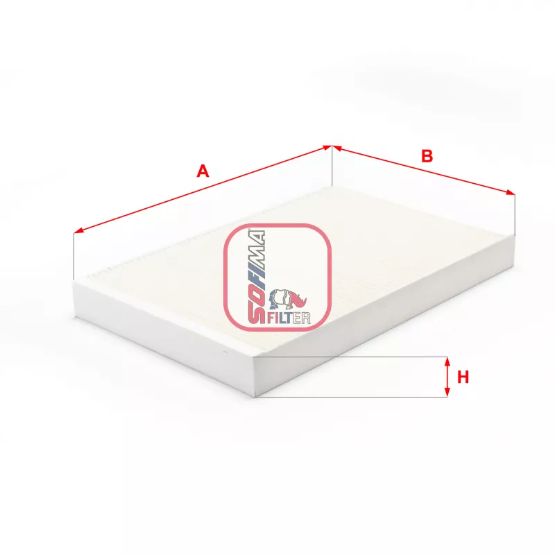 Filtre, air de l'habitacle SOFIMA S 3011 C