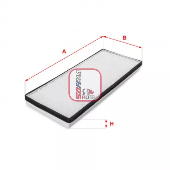 Filtre, air de l'habitacle SOFIMA S 3013 C